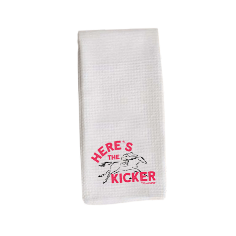Here's the Kicker Tea Towel