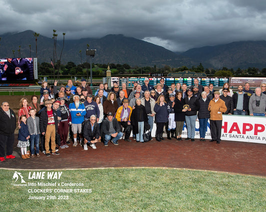 Lane Way Trophy Presentation Photo