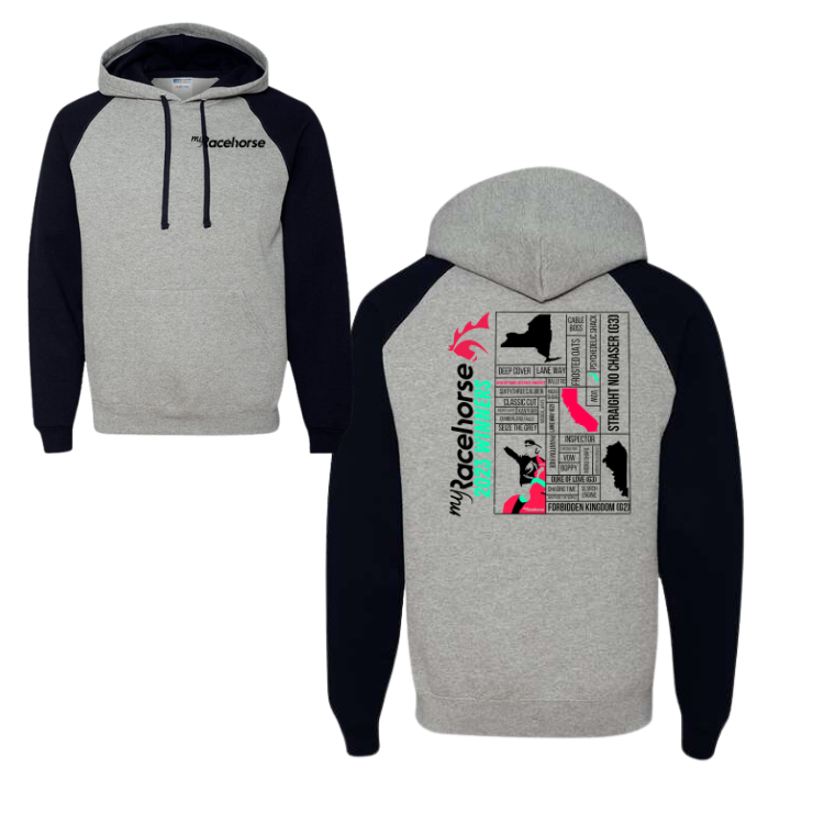 MRH 2023 Collage Winners Raglan Hooded Sweatshirt