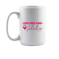 Load image into Gallery viewer, 15 oz MRH Custom Valentine's Coffee Cup
