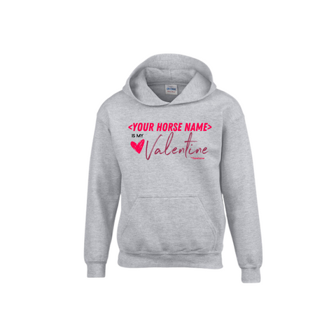 Valentine's Day Custom Kids Hooded Sweatshirt