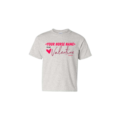 Valentine's Day Custom Kids SS T-Shirt