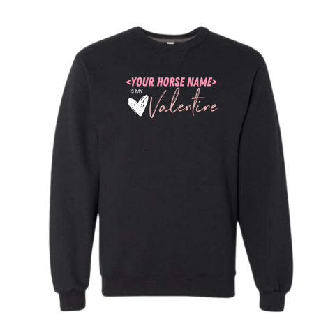 Valentine's Day Custom Crewneck Sweatshirt