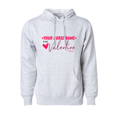 Valentine's Day Custom Hooded Sweatshirt