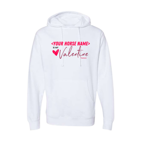 Valentine's Day Custom Hooded Sweatshirt