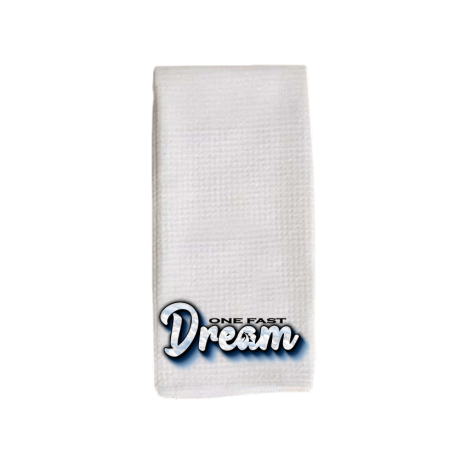 One Fast Dream Tea Towel