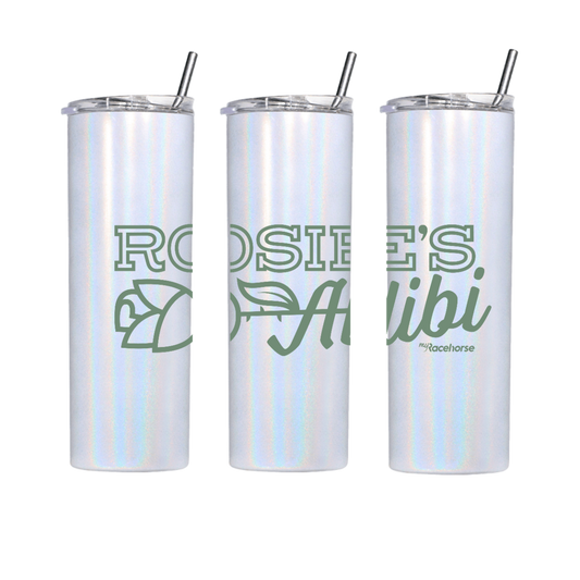 Rosie's Alibi-Green Tumbler