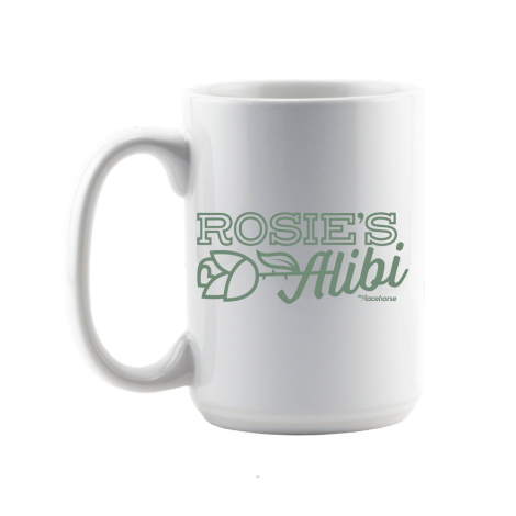15 oz Rosie's Alibi Coffee Cup - Green