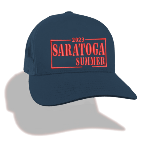 Saratoga Summer 2023 Retro Trucker Hat