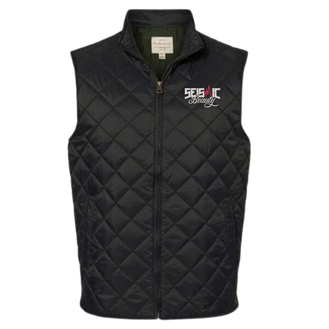 Seismic Beauty Men's Quilted Vest