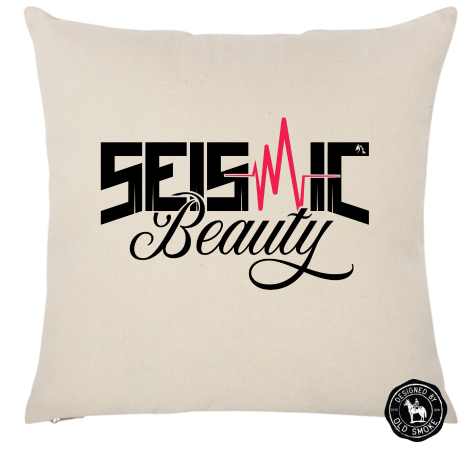Seismic Beauty Throw Pillow Case