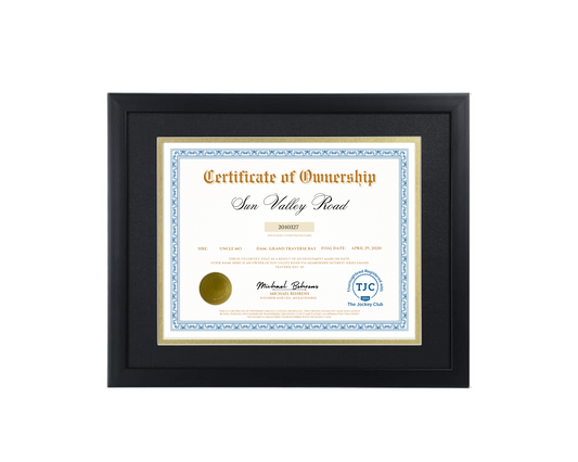 Sun Valley Road Certificate of Ownership