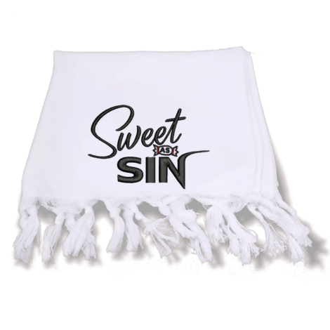 Sweet as Sin Bar Towel