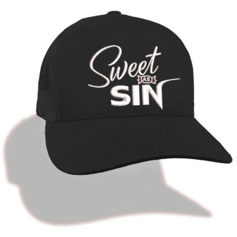 Sweet as Sin Unisex Retro Trucker Hat