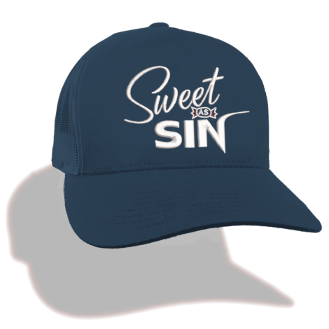 Sweet as Sin Unisex Retro Trucker Hat