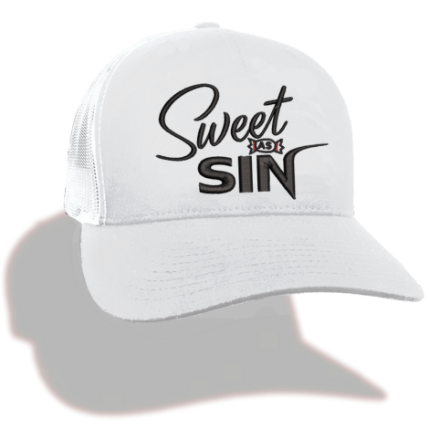 Sweet as Sin Unisex Retro Trucker Hat