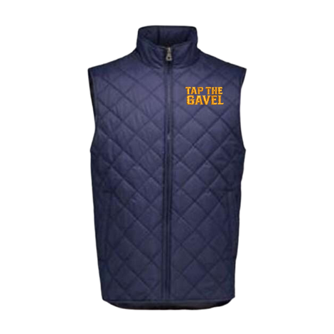 Tap the Gavel Men's Quilted Vest