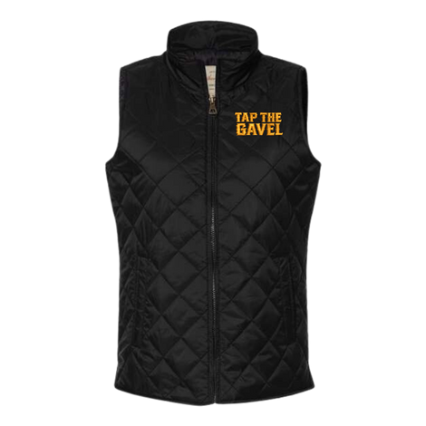 Tap the Gavel Women's Quilted Vest