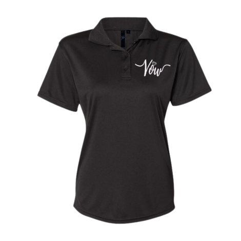 Vow Women's Embroidered Polo Shirt